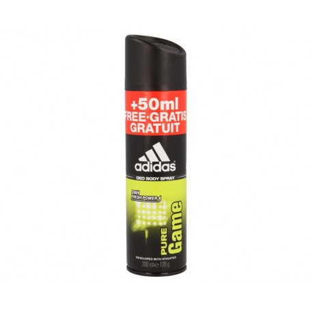 Adidas men deo spray Pure game 150ml | Kosmetické a dentální výrobky - Pánská kosmetika - Deodoranty - Spray Adidas men deo spray Pure game 150ml | Kosmetické a dentální výrobky - Pánská kosmetika - Deodoranty - Spray